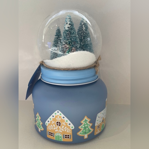 Gingerbread Cookie • Scented candle with snowball Jar - Picture 4 of 13